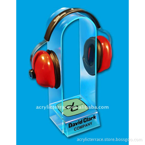 Clear Acrylic Headset Display Stand/Acrylic Headset Display Rack